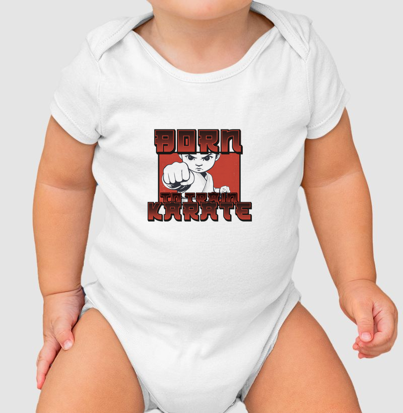Born to train Karate