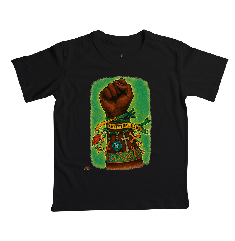 Camiseta Ancestralidade 100% Algodão