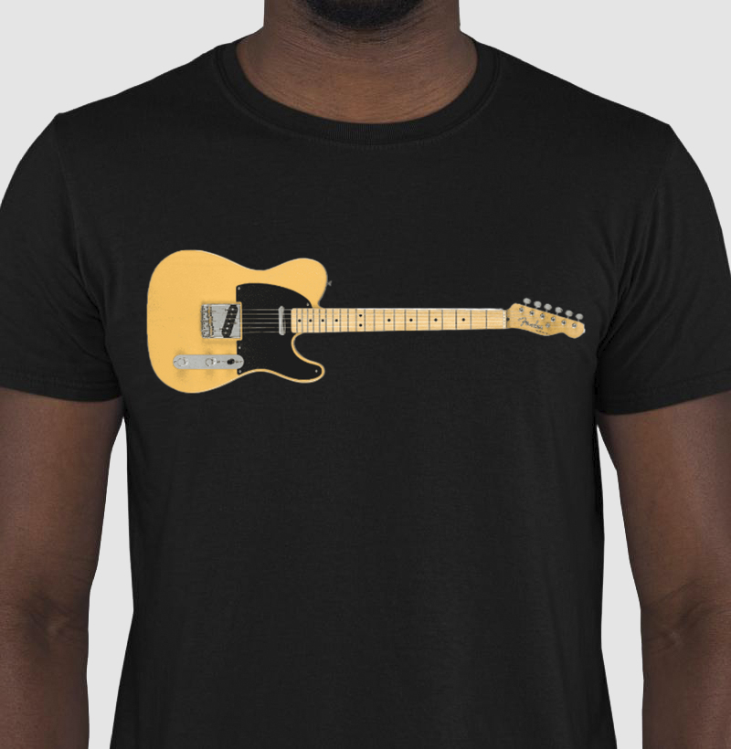 GUITAR YELLOW 100% ALGODÃO NACIONAL