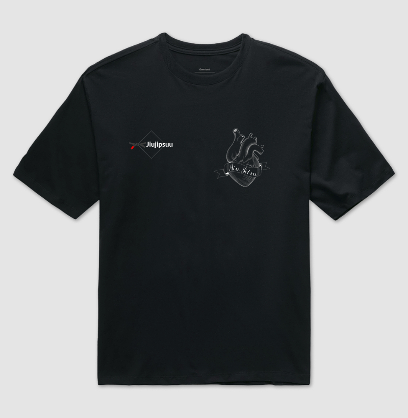 camisa Estampas Jiu Jitsu 