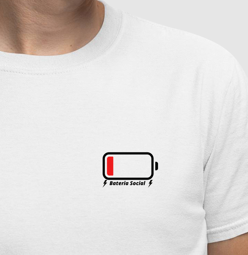 Bateria social minimalista