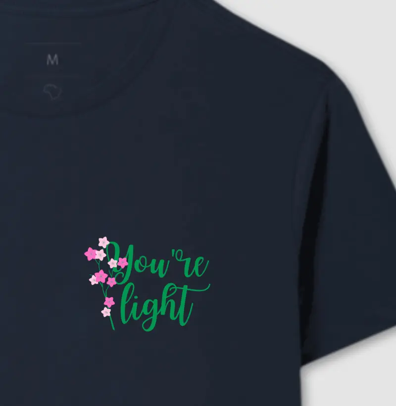 Camiseta luz