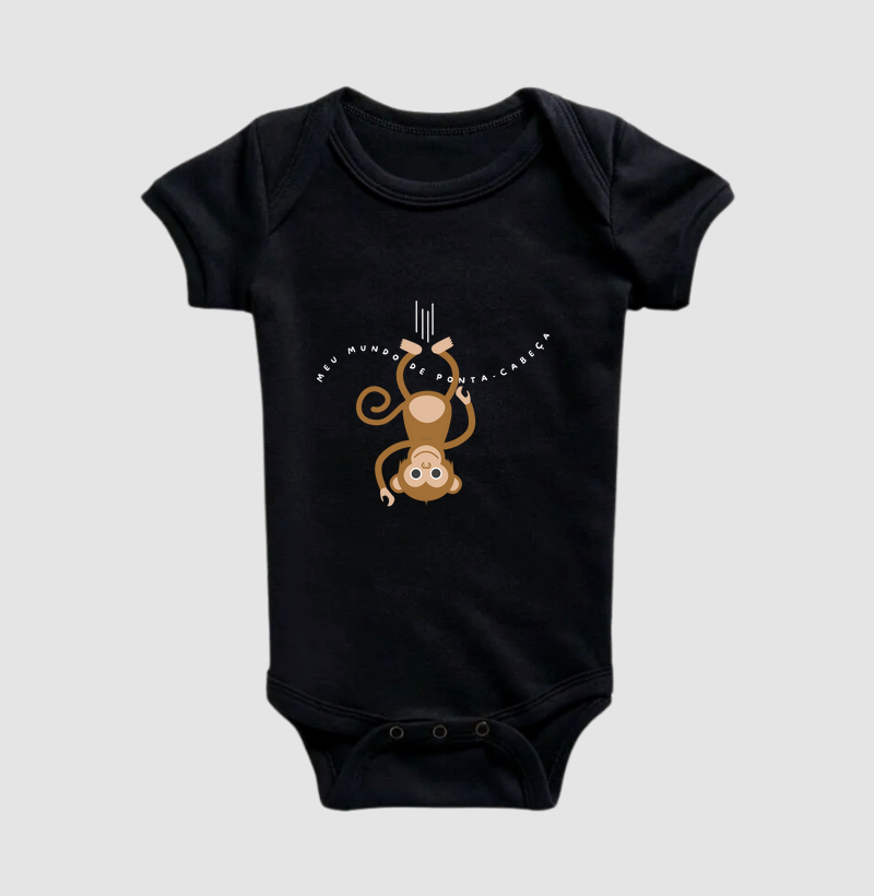 Body baby Meu mundo de ponta cabeça