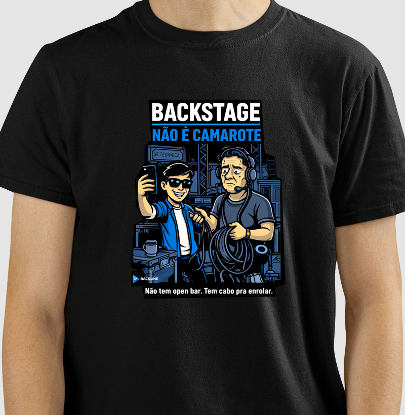 Backstage não é camarote
