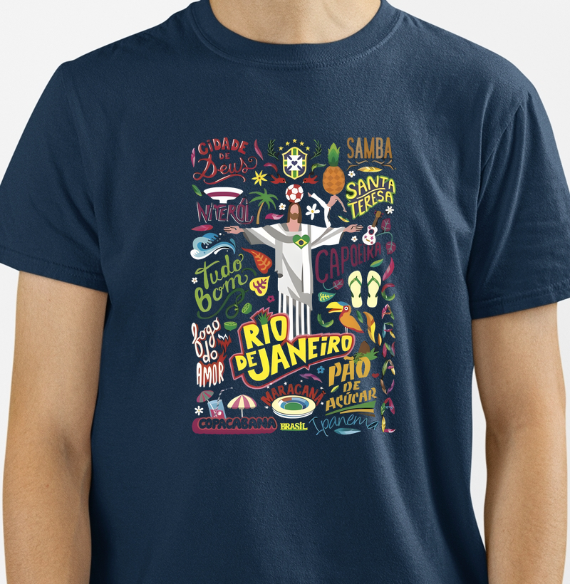 Camiseta Love Skull RJ
