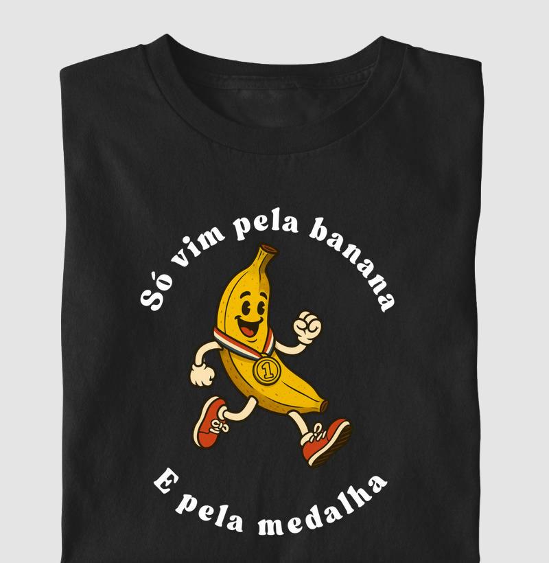 Só vim pela banana, e pela medalha 🥇