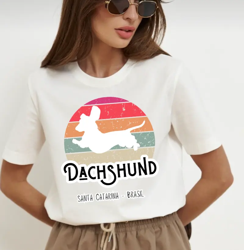 [Camiseta] Dachshund Clube Santa Catarina