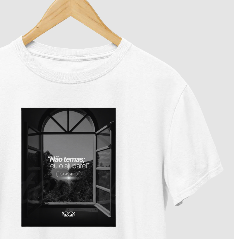 Camiseta Não temas.