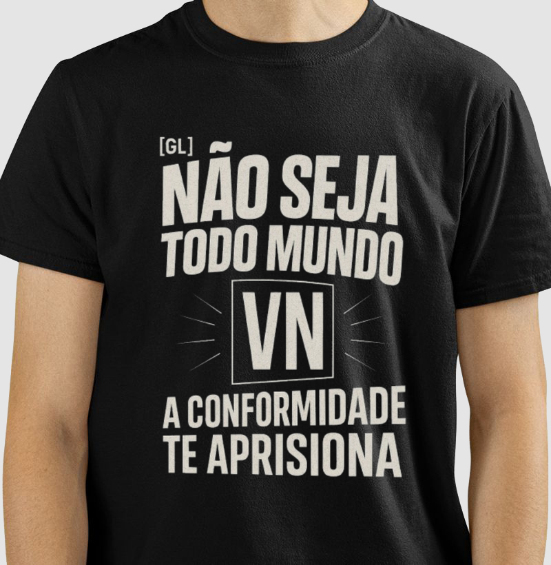 Não Seja Todo Mundo - Visual