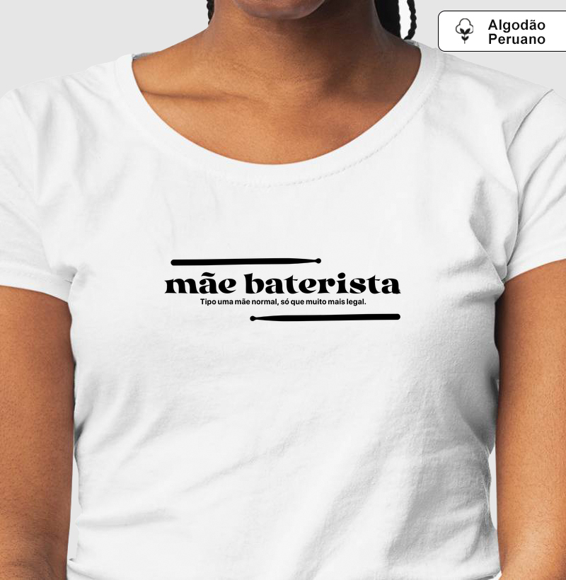 Mãe baterista (baquetas)