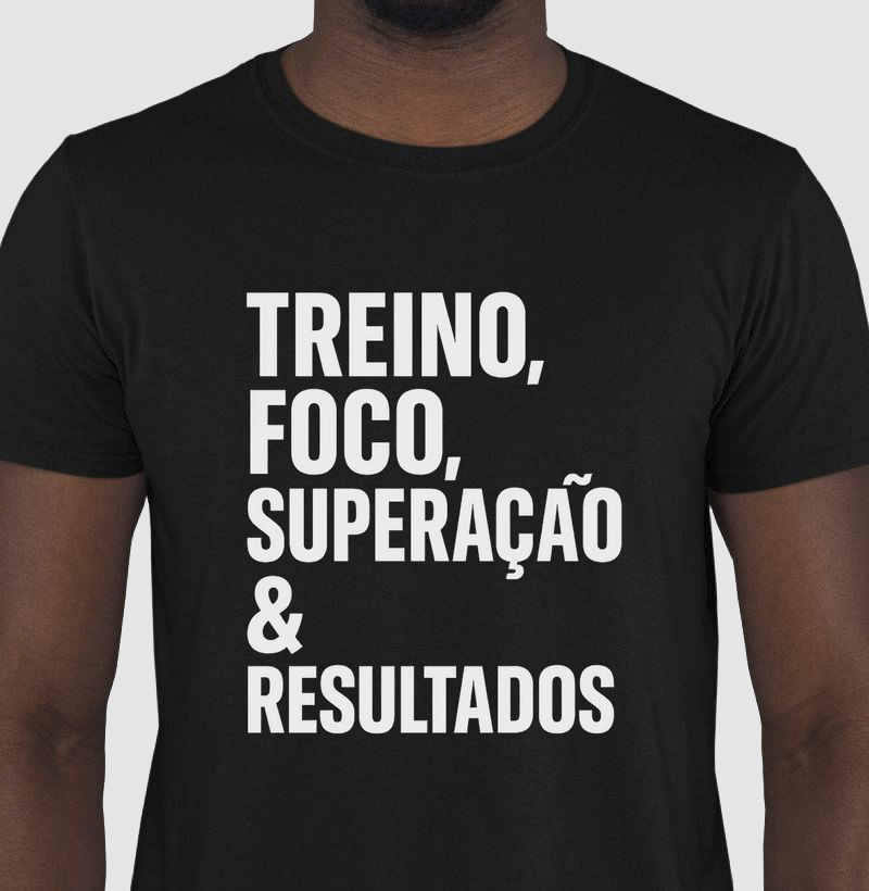 Camisa Treino Foco e Superação