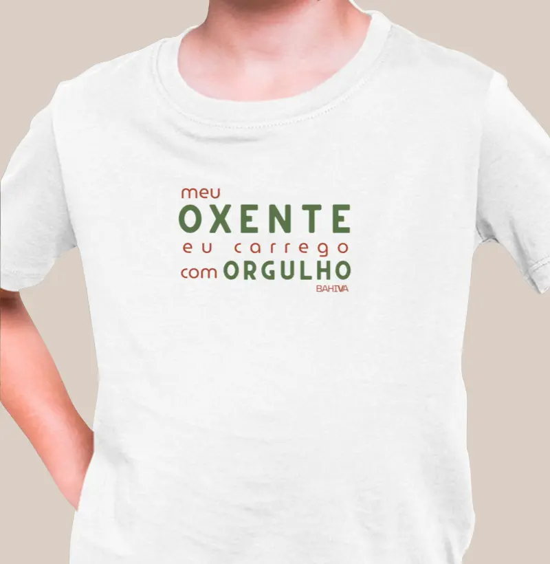 Meu oxente eu carrego com orgulho