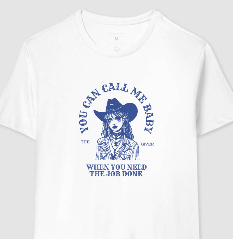 Camiseta Estampada Call me Baby