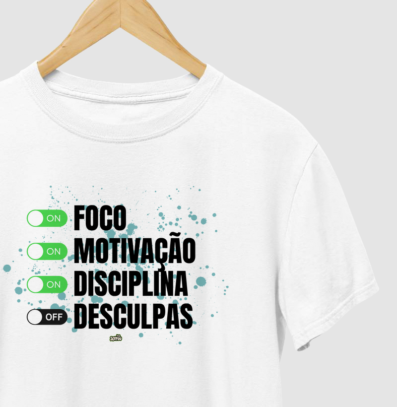 Foco, Motivação, Disciplina e Desculpas