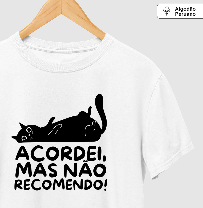 Acordei, mas não recomendo!