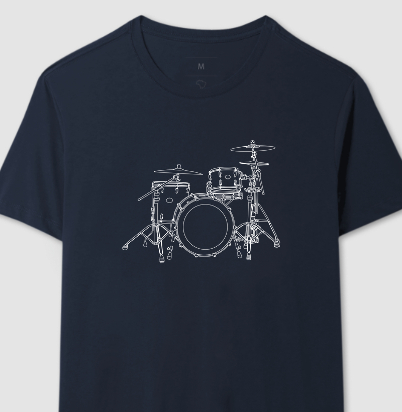 Camiseta Bateria