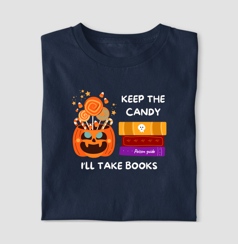 Keep the candy, I'll take books