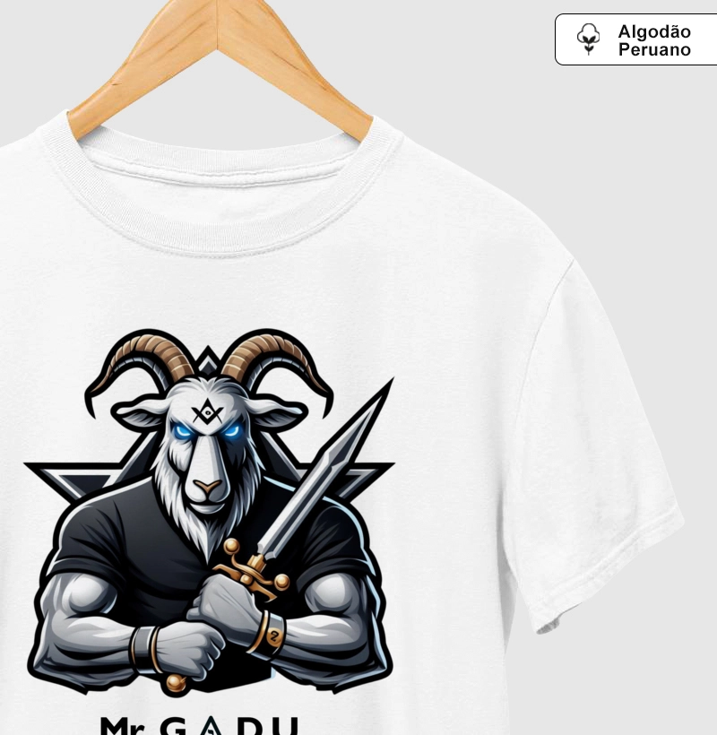 Camiseta Guardião - Mr. GADU - Algodão Peruano