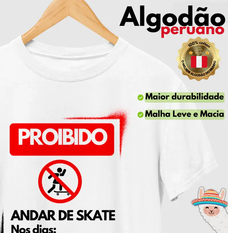 Proibido andar de skate...