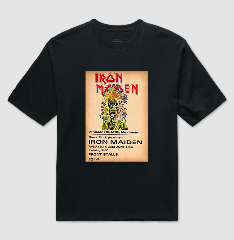 Cartaz - Iron Maiden 1980