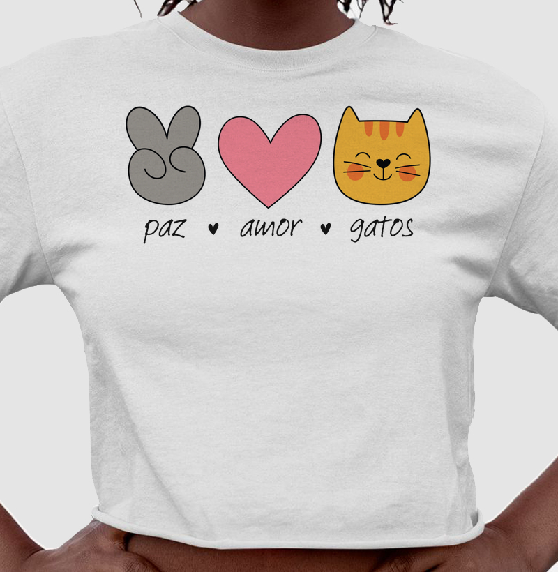 Paz, amor e gatos
