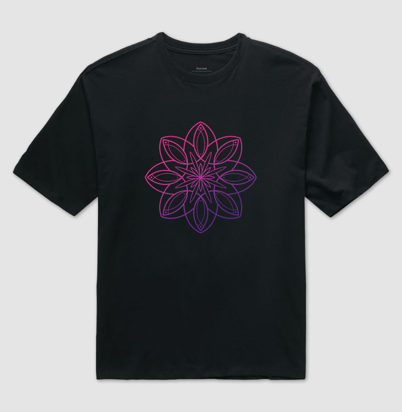 MANDALA FLOR DE JÚPITER COLORIDA