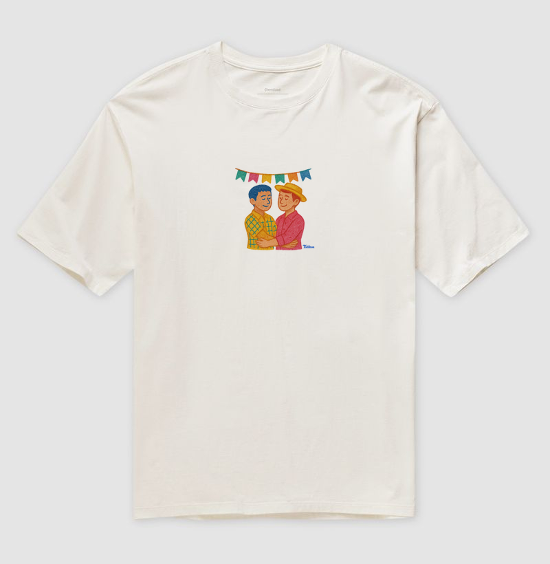 Camiseta Oversized "casal G" 3