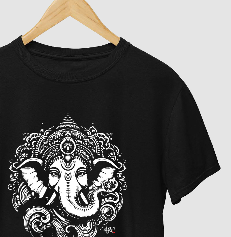 Yoga: Ganesha (estampa branca)