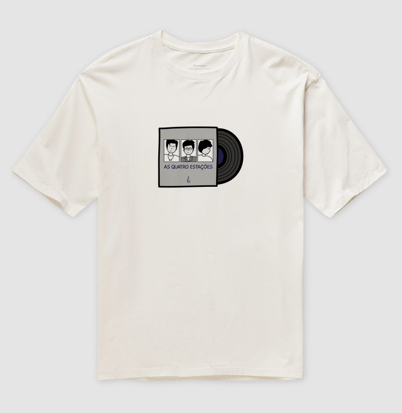 Camiseta Oversized Inspiração Legião Urbana 