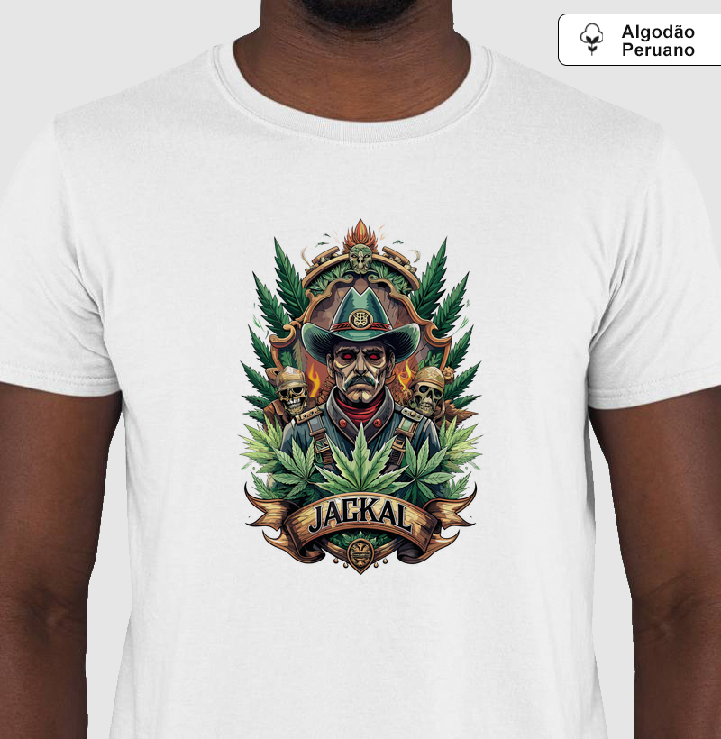 Camiseta Algodão Peruano Jackal