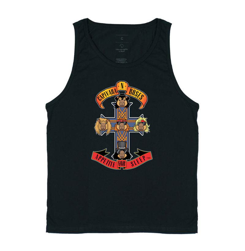Camiseta Capivara N Roses