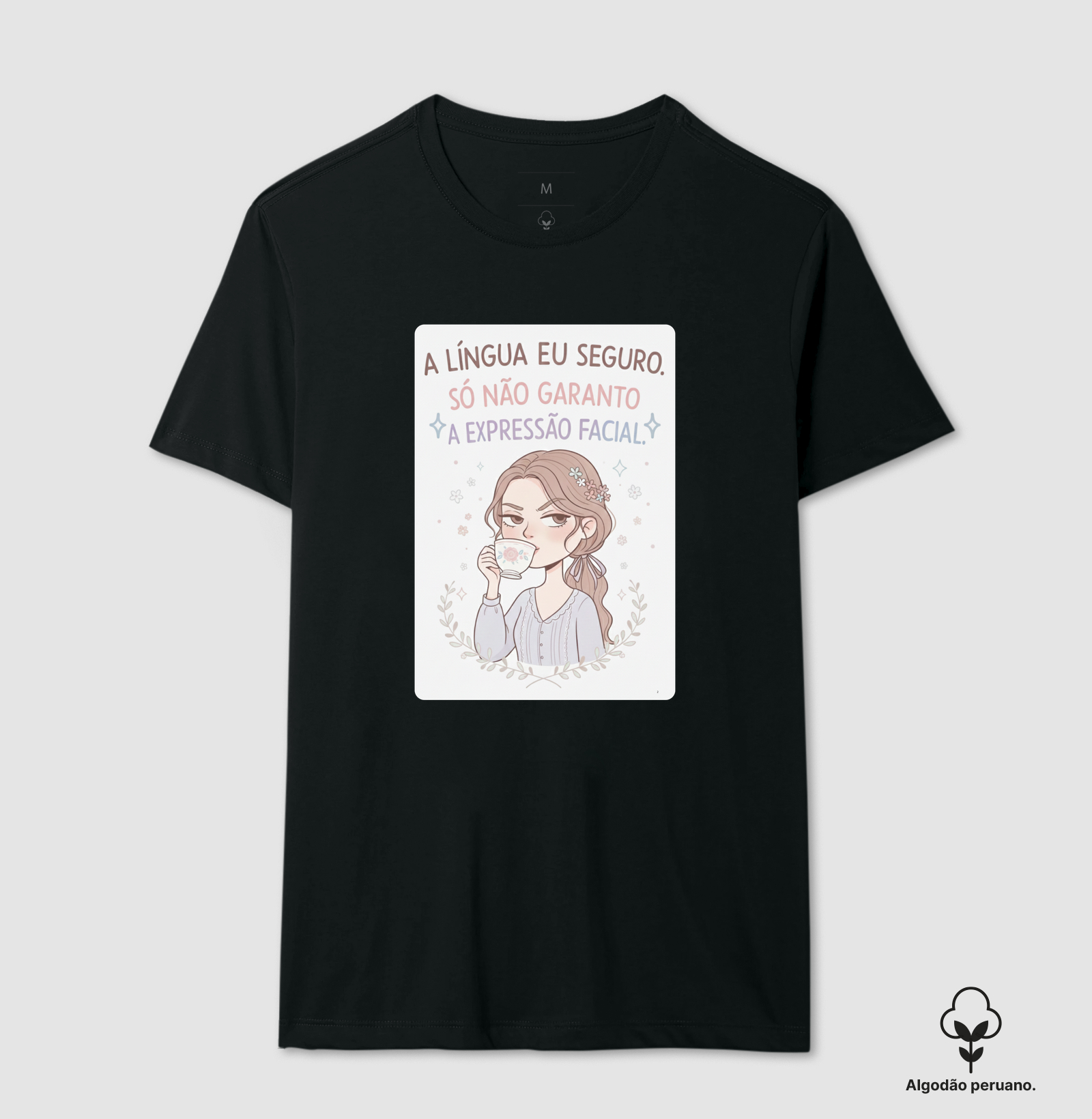 A LÍNGUA EU SEGURO, SÓ NÃO GARANTO A EXPRESSÃO FACIAL - PRINCESA CENTRAL