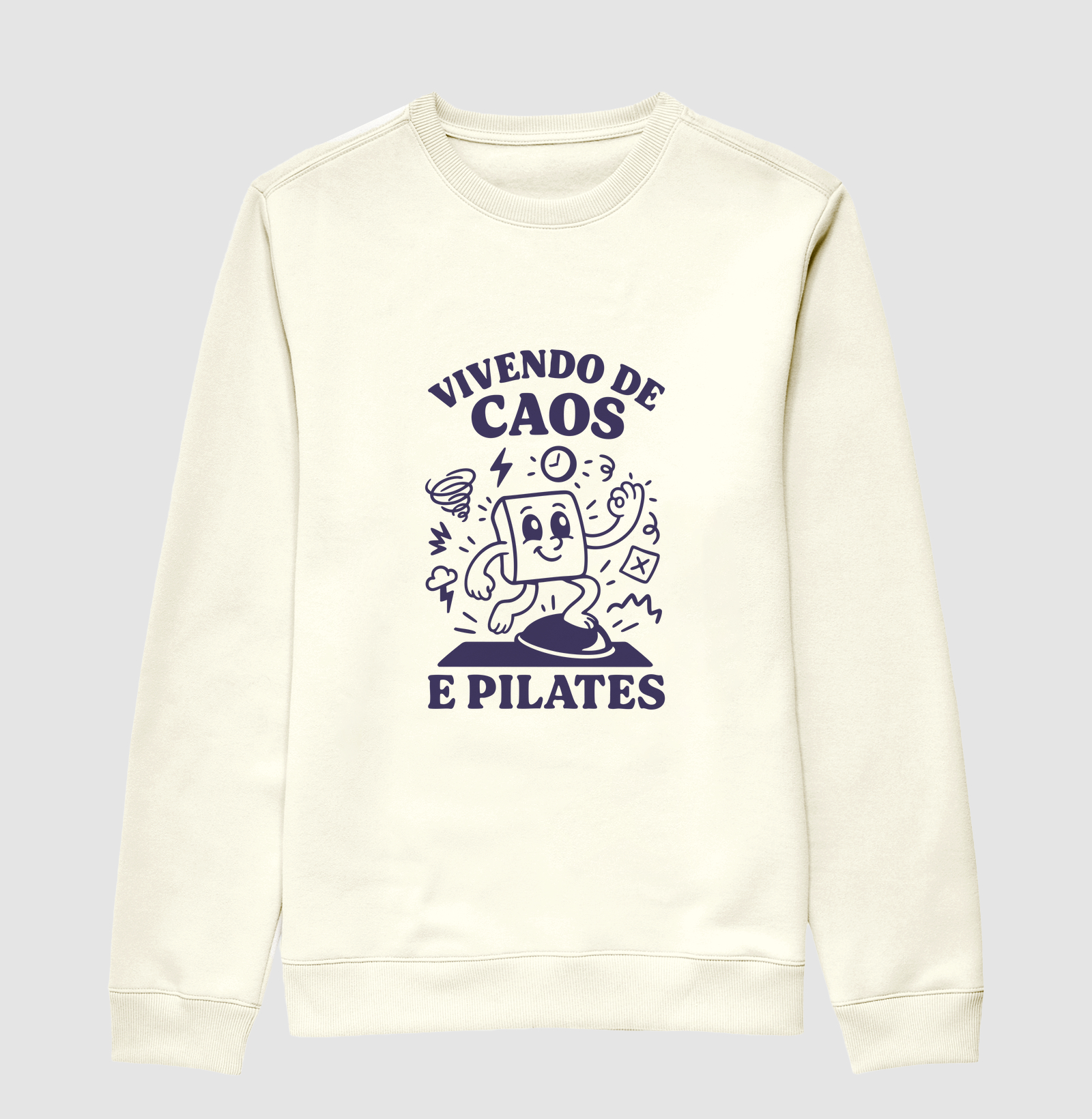 Vivendo de caos e pilates.