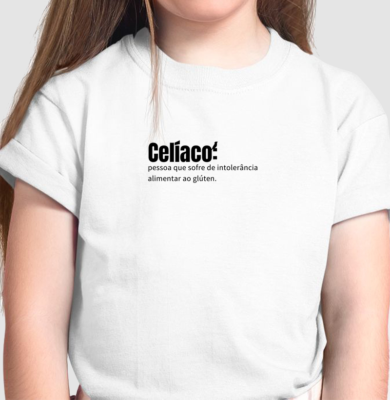 CAMISETA INFANTIL SOU CELÍACA(O)