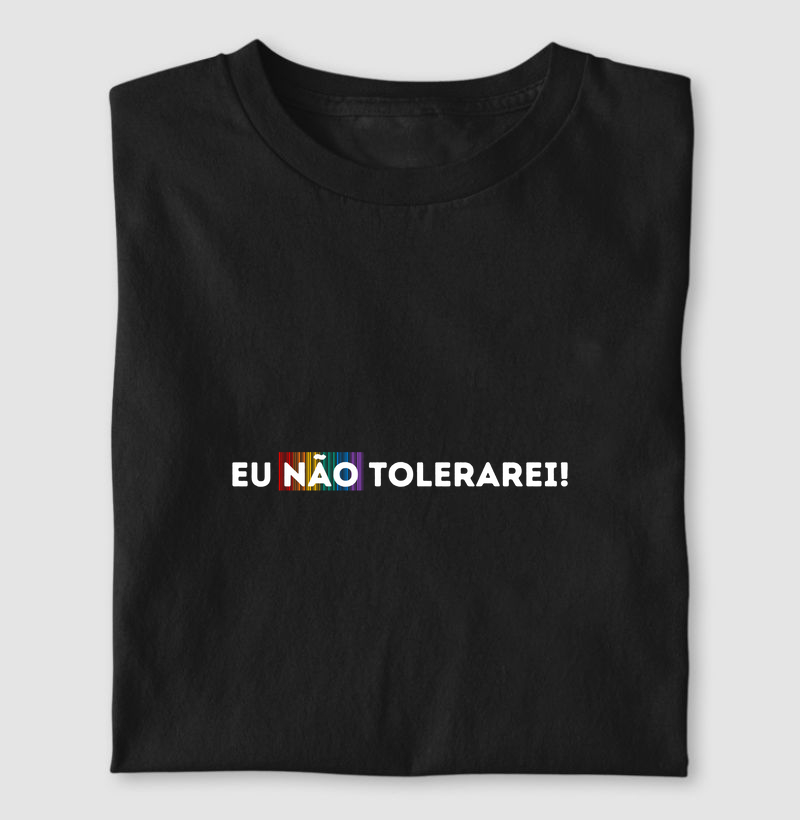 EU NÃO TOLERAREI