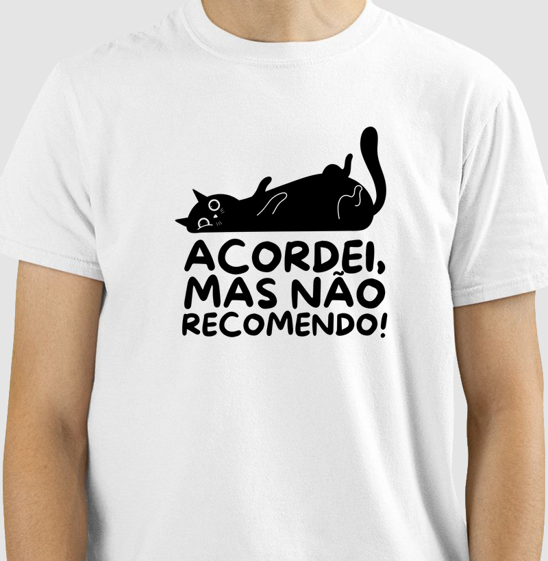 Acordei, mas não recomendo!