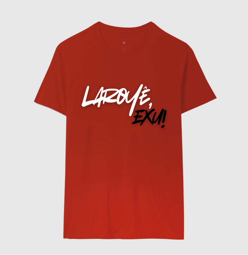 Exu - Saudação - Camiseta Vermelha
