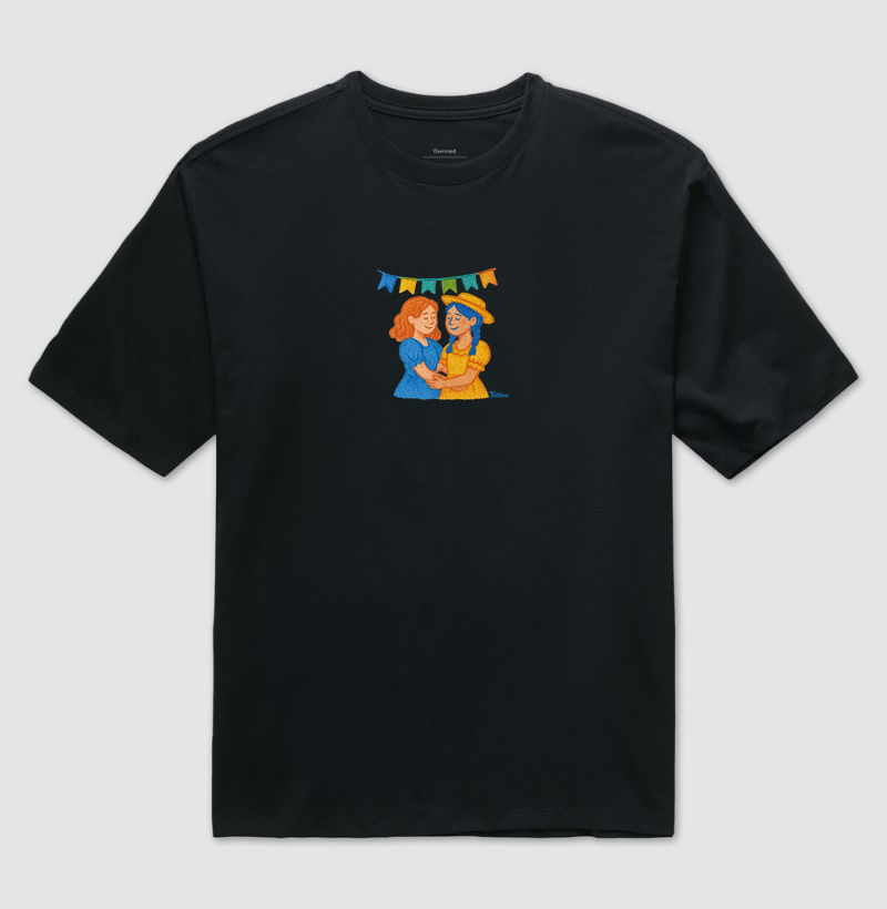 Camiseta Oversized "casal L" 3