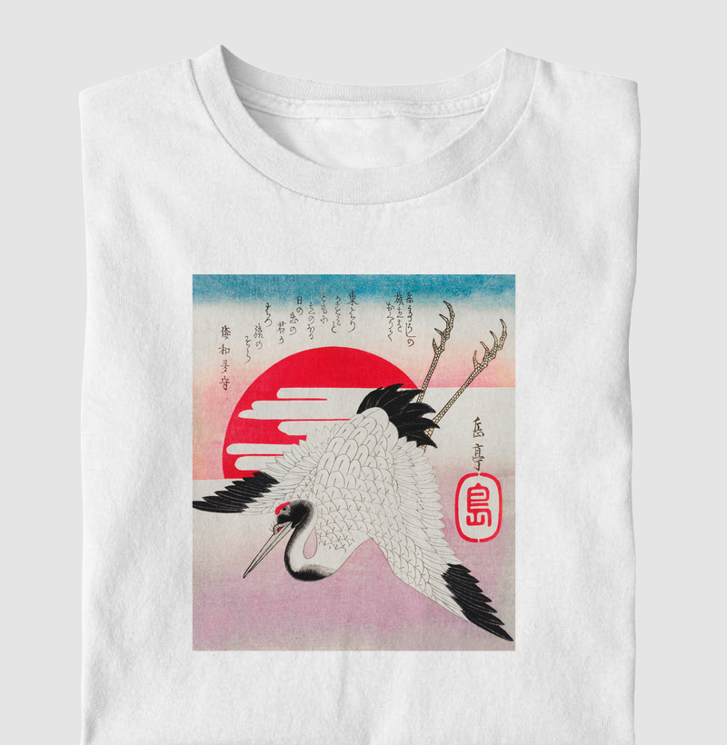Japanese flying crane