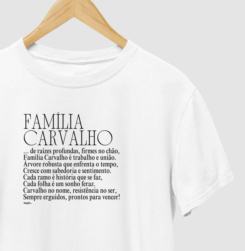 FAMÍLIA CARVALHO | Algodão Premium