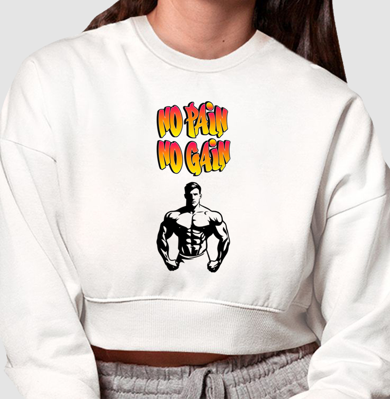 Camiseta no pain no gain