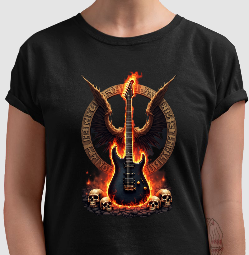 Guitar flames