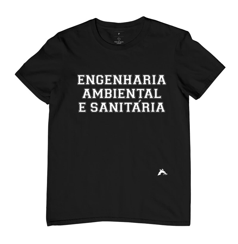 Camiseta Engenharia Ambiental e Sanitária Classic