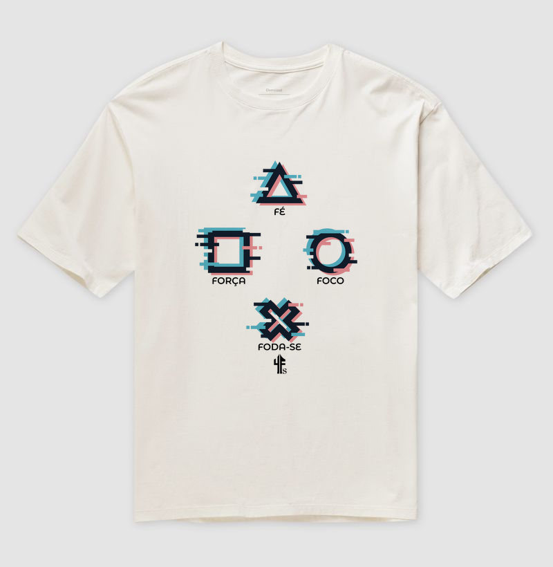 Botões 4F's da Vida - oversized