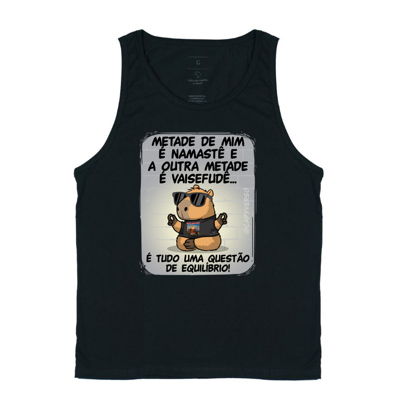 Camiseta Capivara Namastê