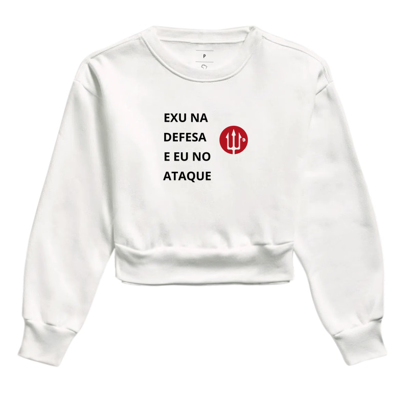 Exu na defesa e eu no ataque