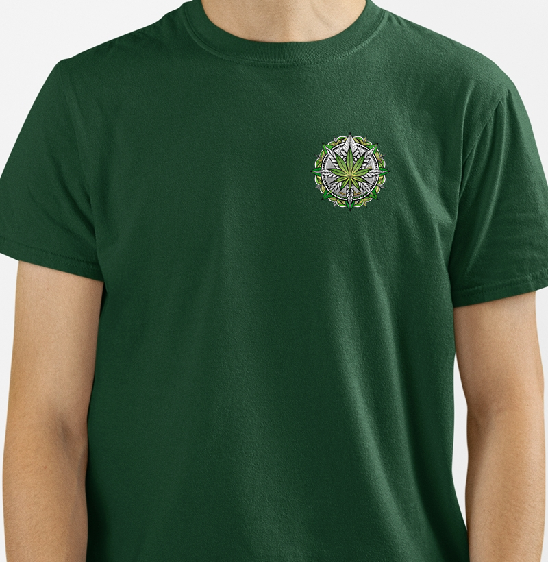 Camiseta Mandala Leaf