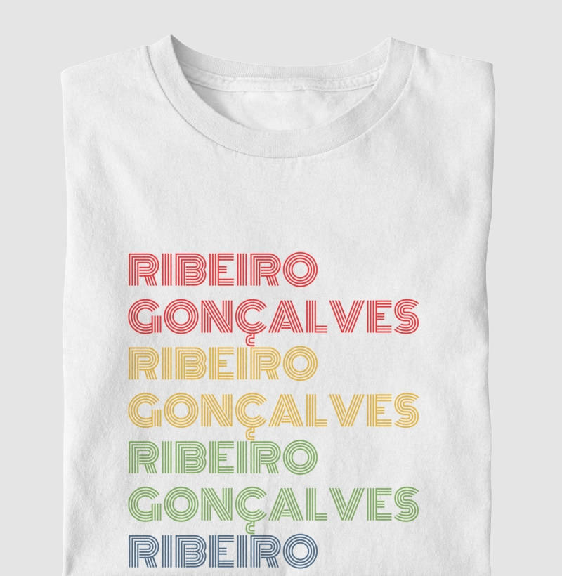 Ribeiro Gonçalves Letreiro Retrô