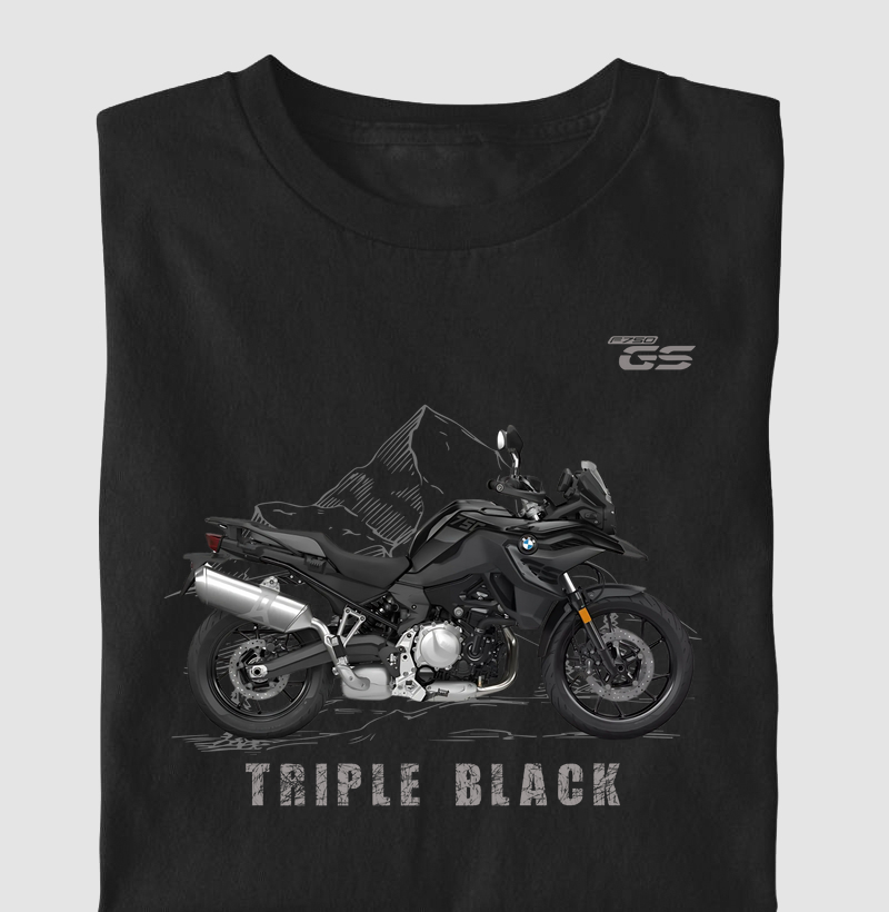 BMW GS F750 Triple Black