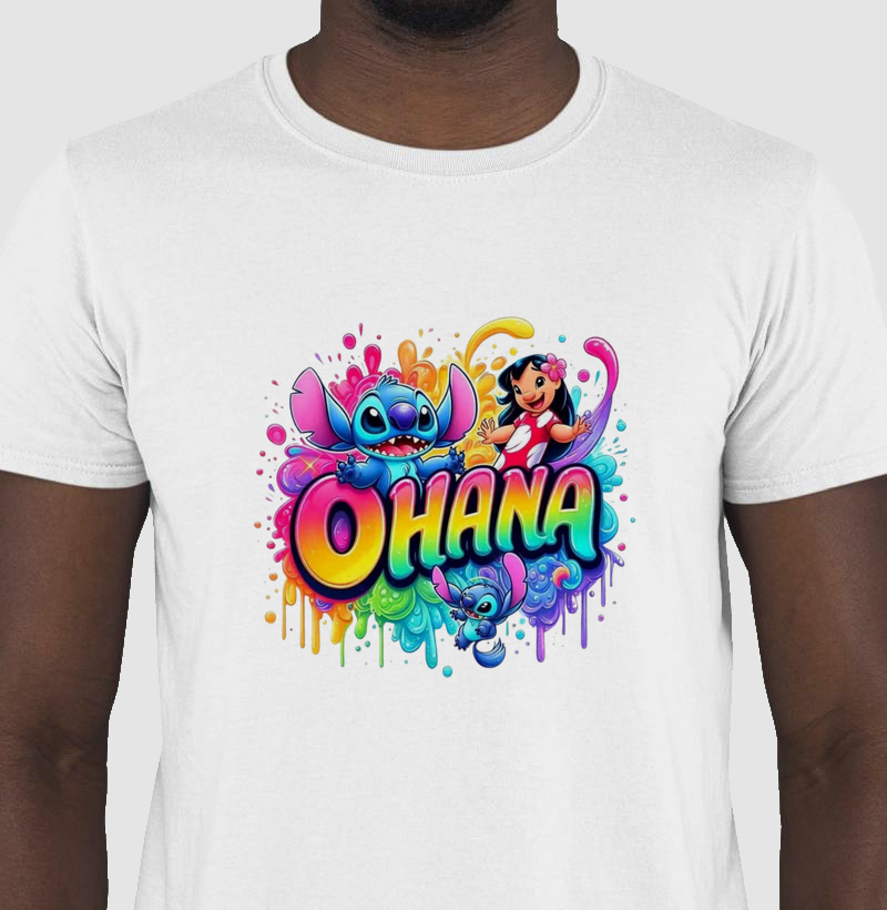 Camiseta Lilo & Stitch